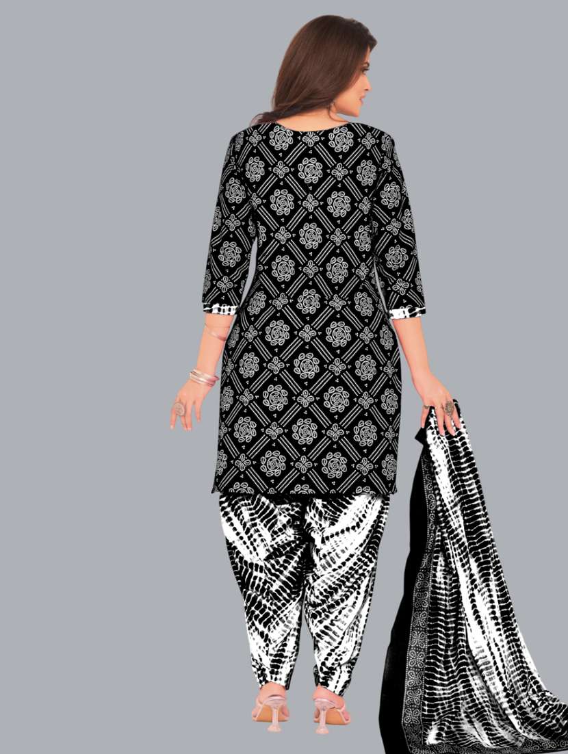 women printed unstitched salwar suit set - 22065969 - Standard Image - 2
