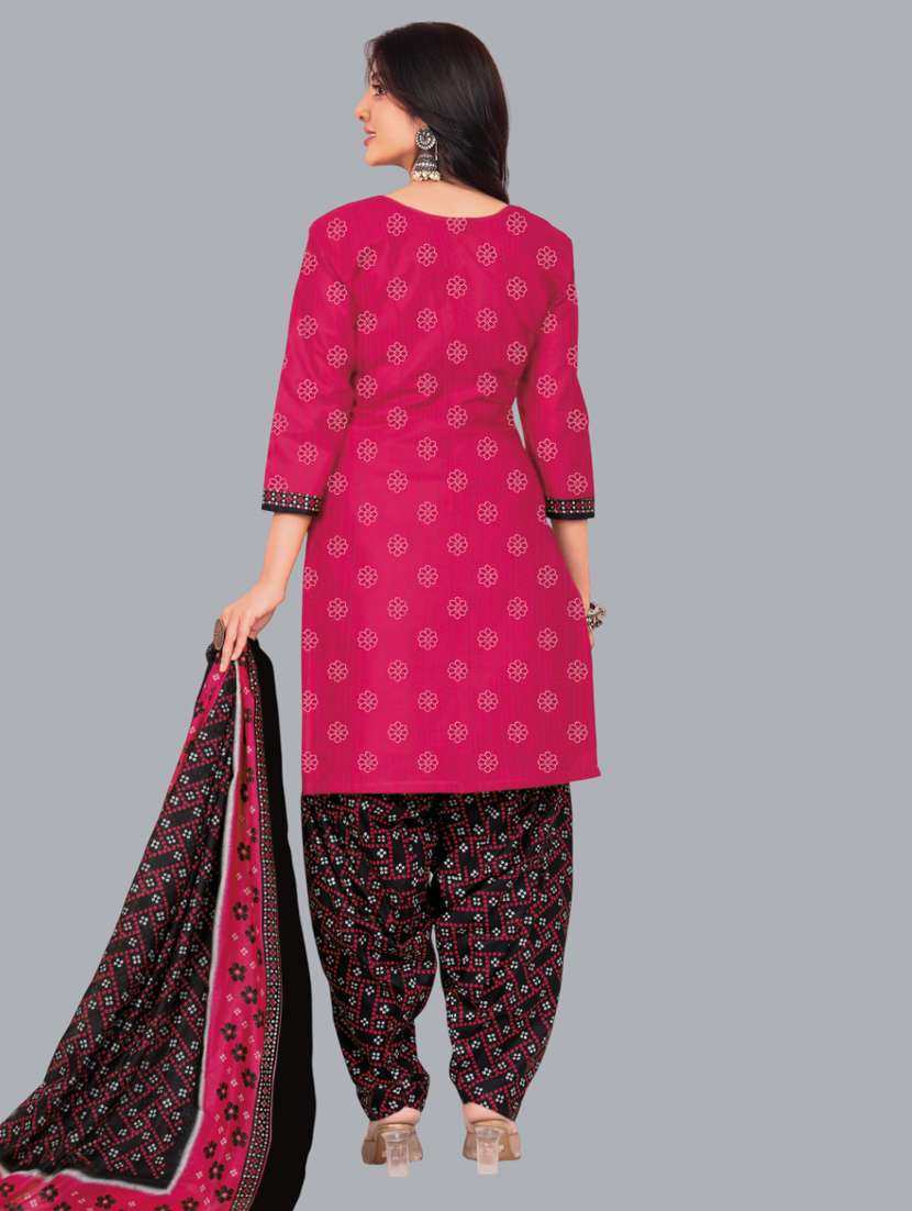 women printed unstitched salwar suit set - 22065971 -  Standard Image - 2