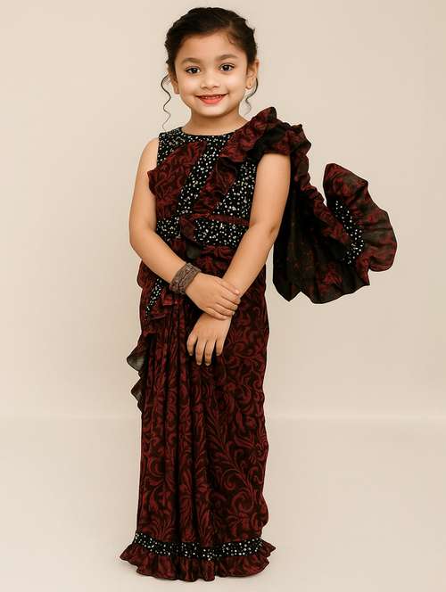 Buy ghagra choli for girls party wear 12 year old in India @ Limeroad