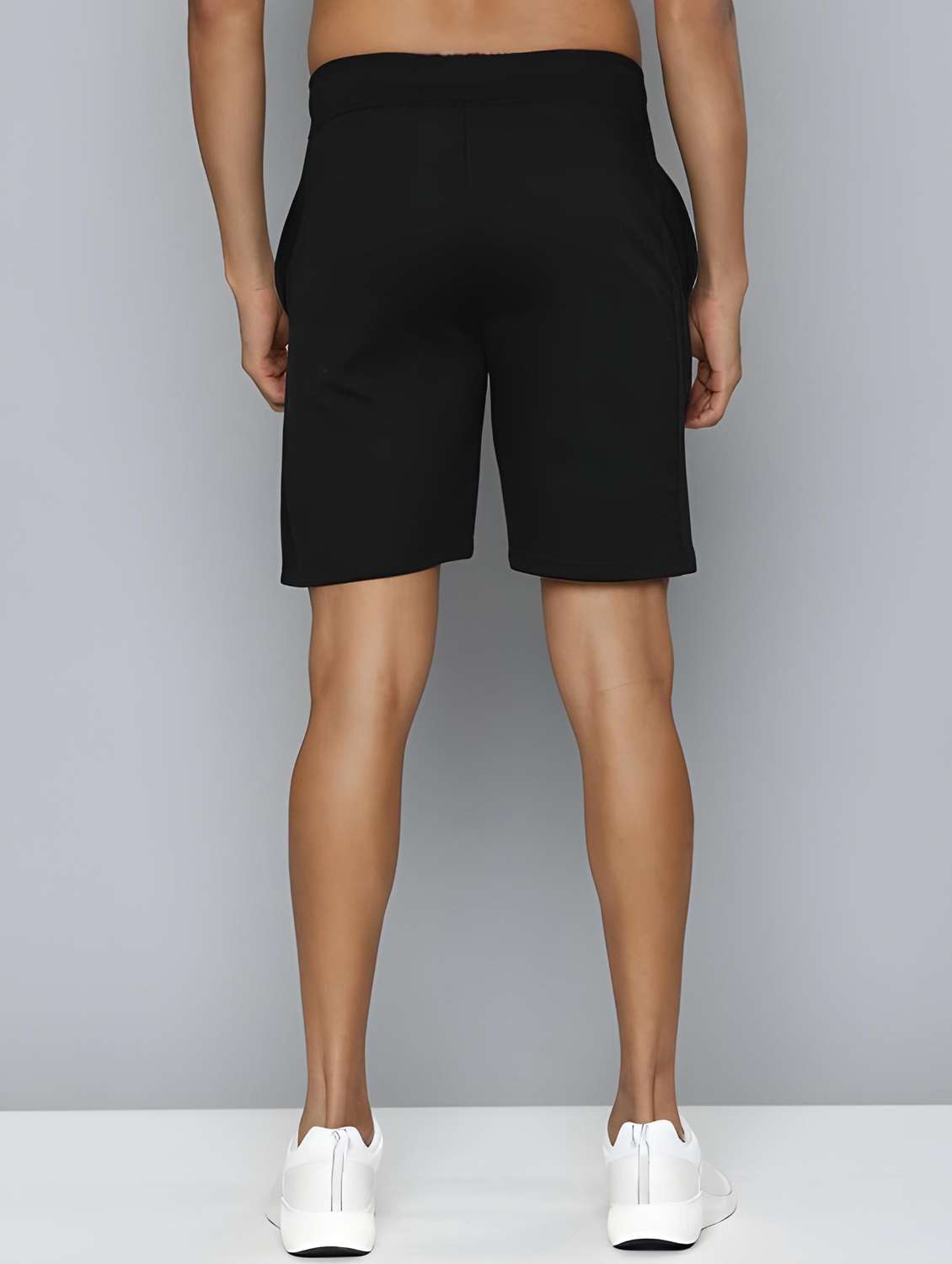 men printed mid rise regular fit shorts - 22066000 -  Standard Image - 2