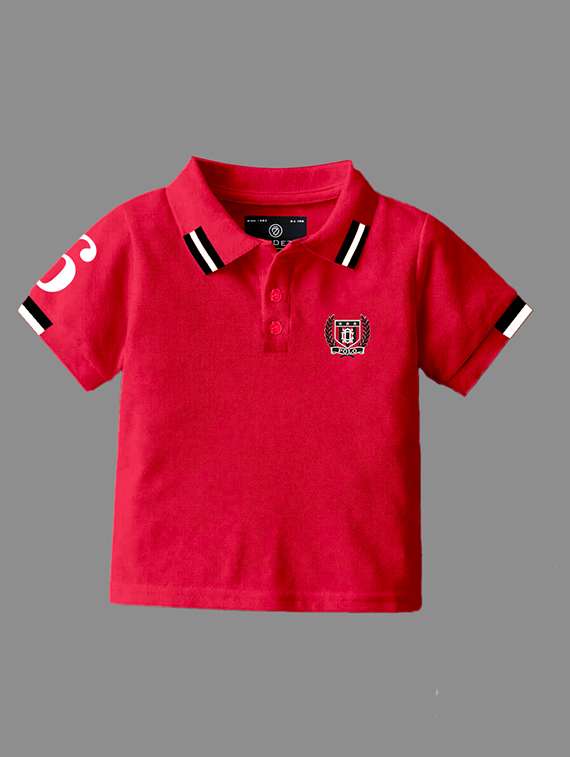boys pack of 2 solid mid rise regular fit polo shorts - 22066009 -  Standard Image - 2