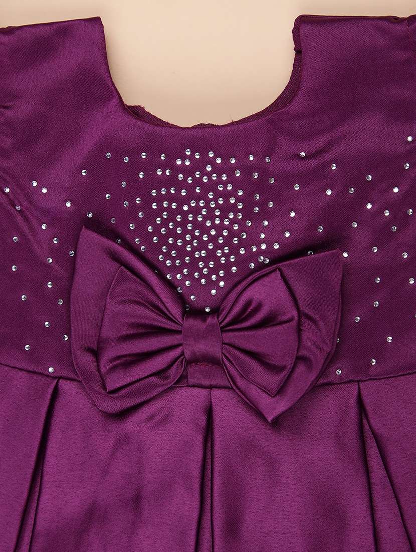 girls embellished cap sleeve frock - 22066218 -  Standard Image - 2