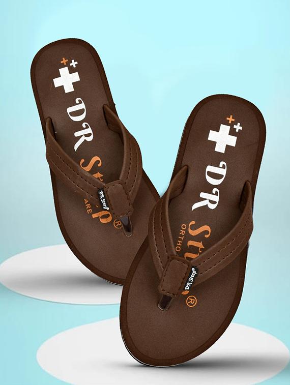 men printed slip on flip flop - 22066274 - Standard Image - 2