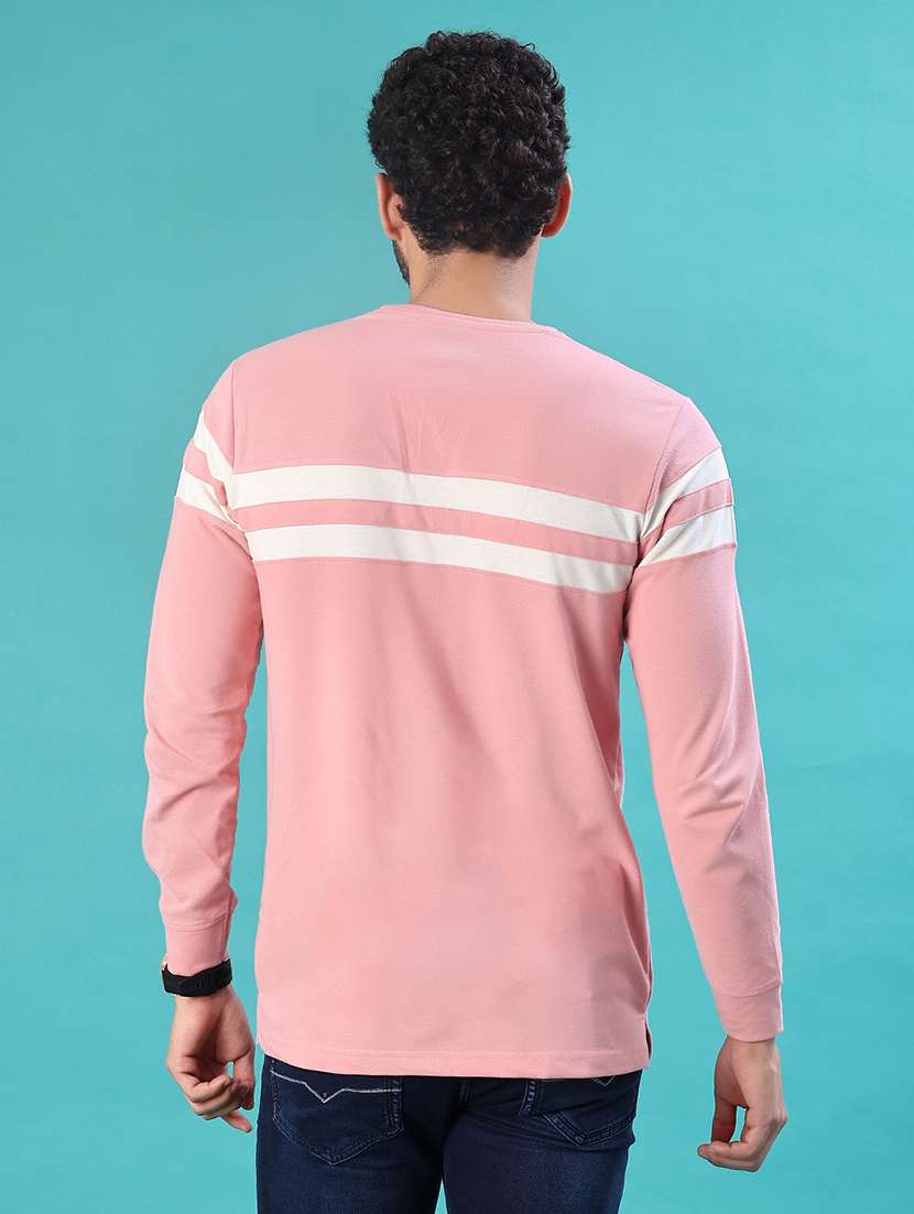men striped long sleeve regular fit t-shirt - 22066805 -  Standard Image - 2