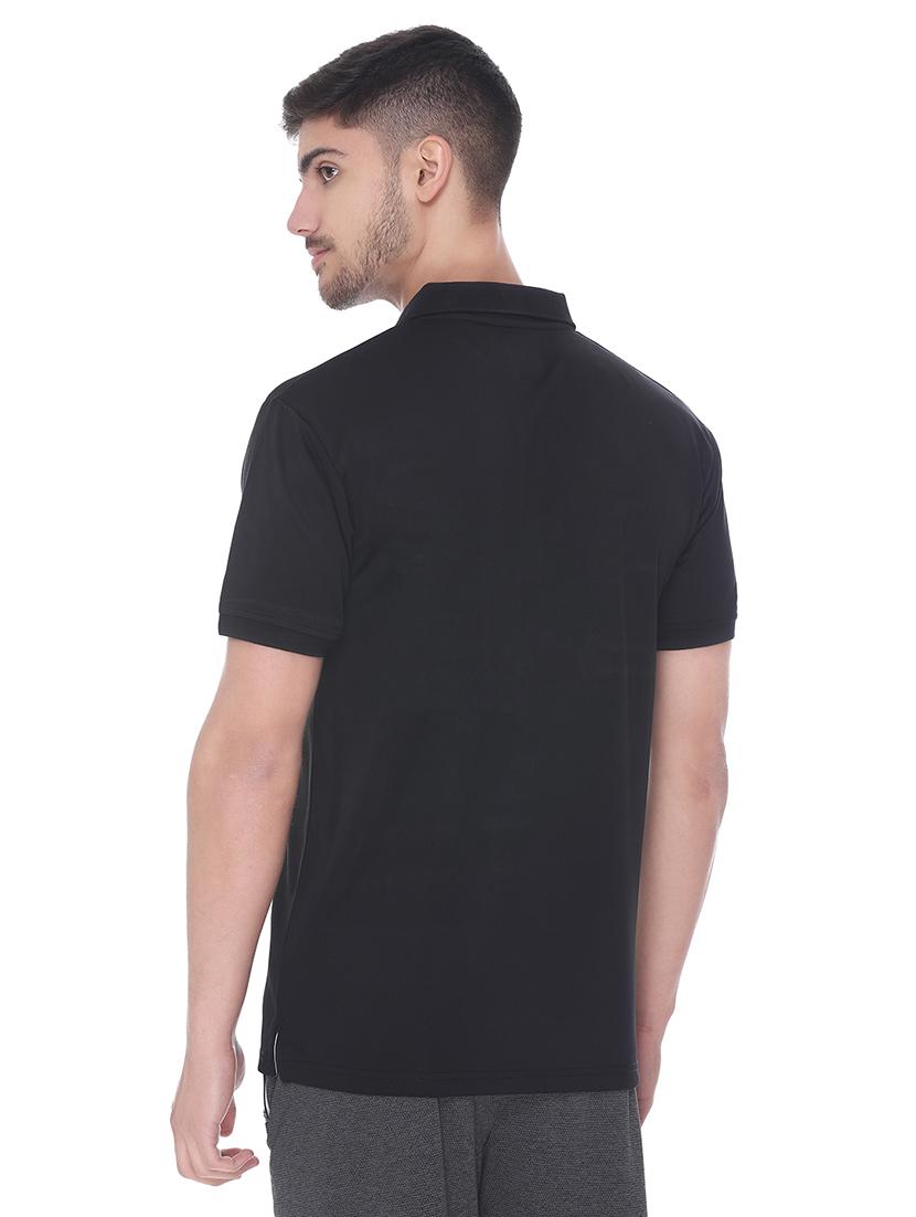 men solid short sleeve regular fit polo t-shirt - 22067488 - Standard Image - 2