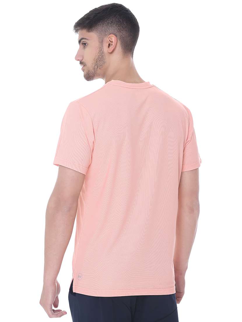 men solid short sleeve regular fit t-shirt - 22067499 -  Standard Image - 2
