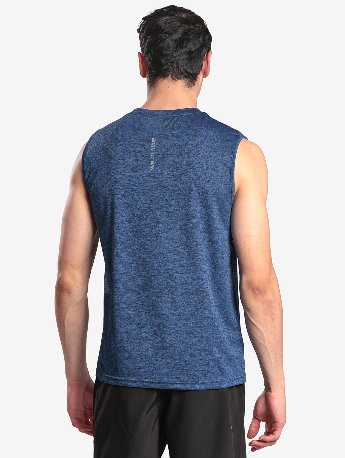 men solid sleeveless regular fit t-shirt - 22067522 - Standard Image - 2