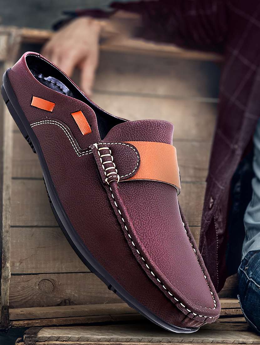 men color block slip on loafer - 22067532 -  Zoom Image - 0