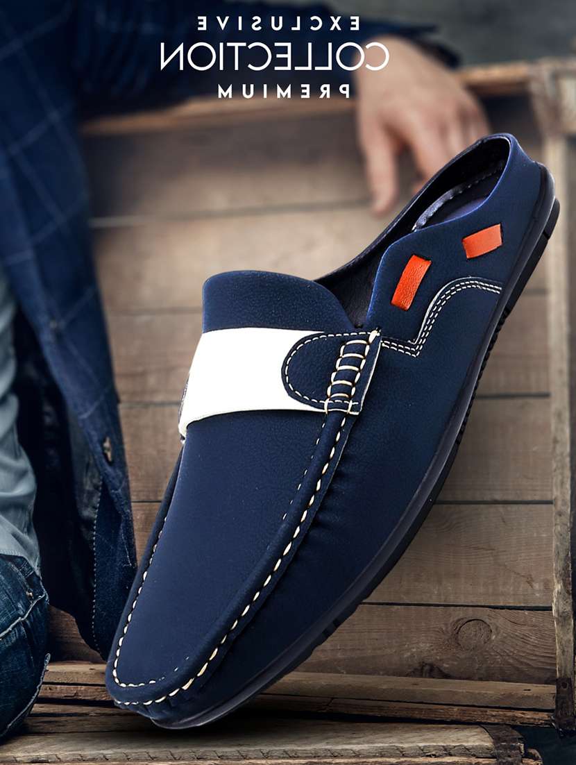 men color block slip on loafer - 22067533 - Standard Image - 2