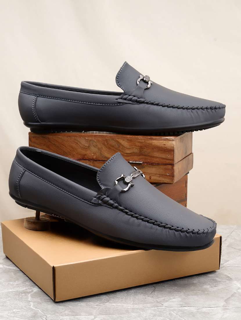men slip on horsebit loafer