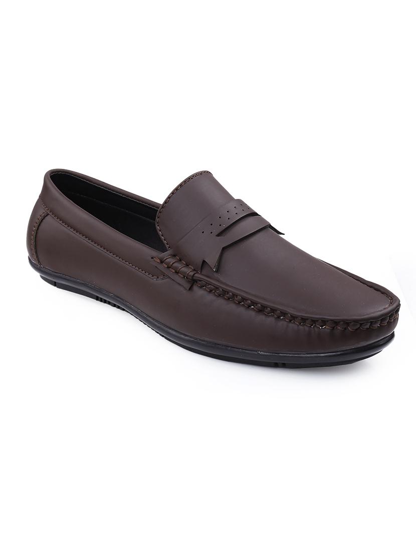 men solid slip on loafer - 22067562 - Standard Image - 2