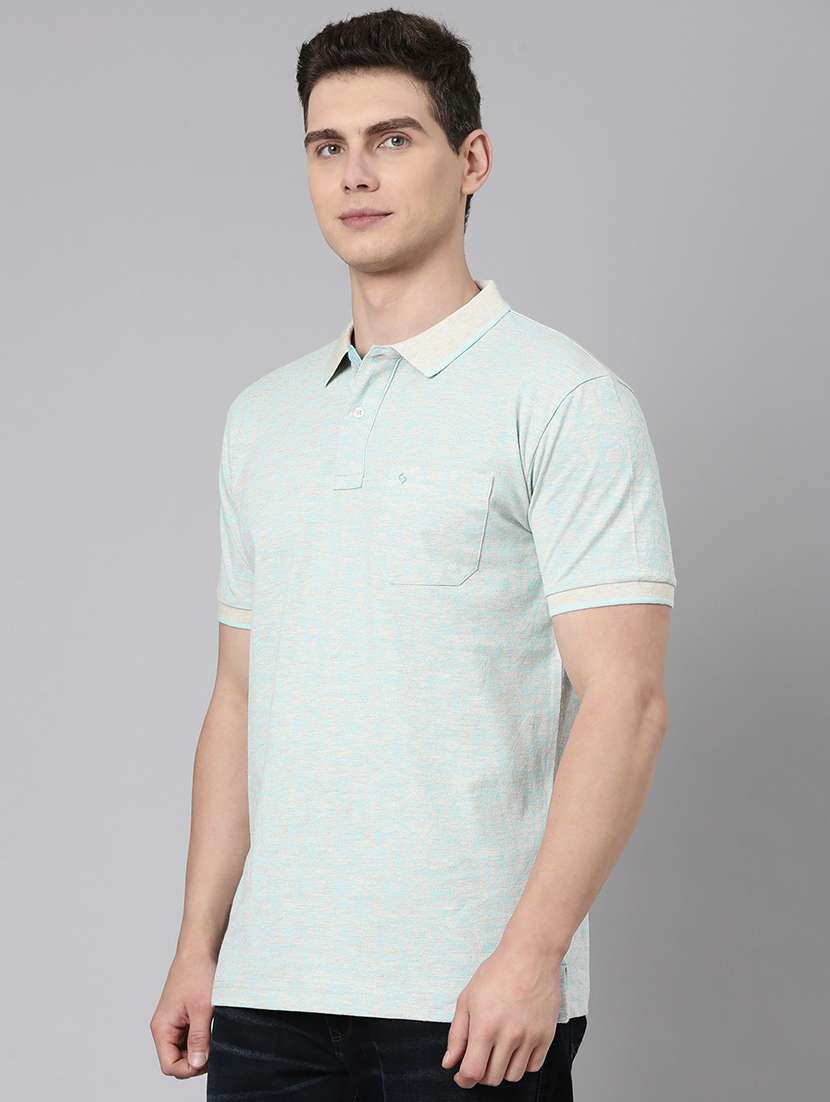 men printed short sleeve regular fit polo t-shirt - 22068758 -  Standard Image - 2