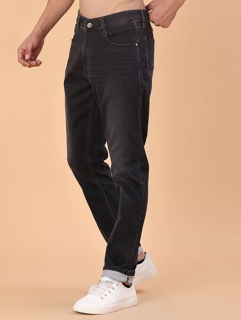 men washed mid rise full length jeans - 22069006 -  Standard Image - 2