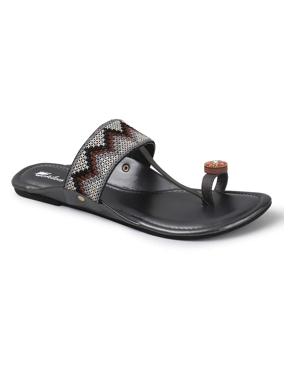 women one toe slip on flats - 22069067 -  Standard Image - 2