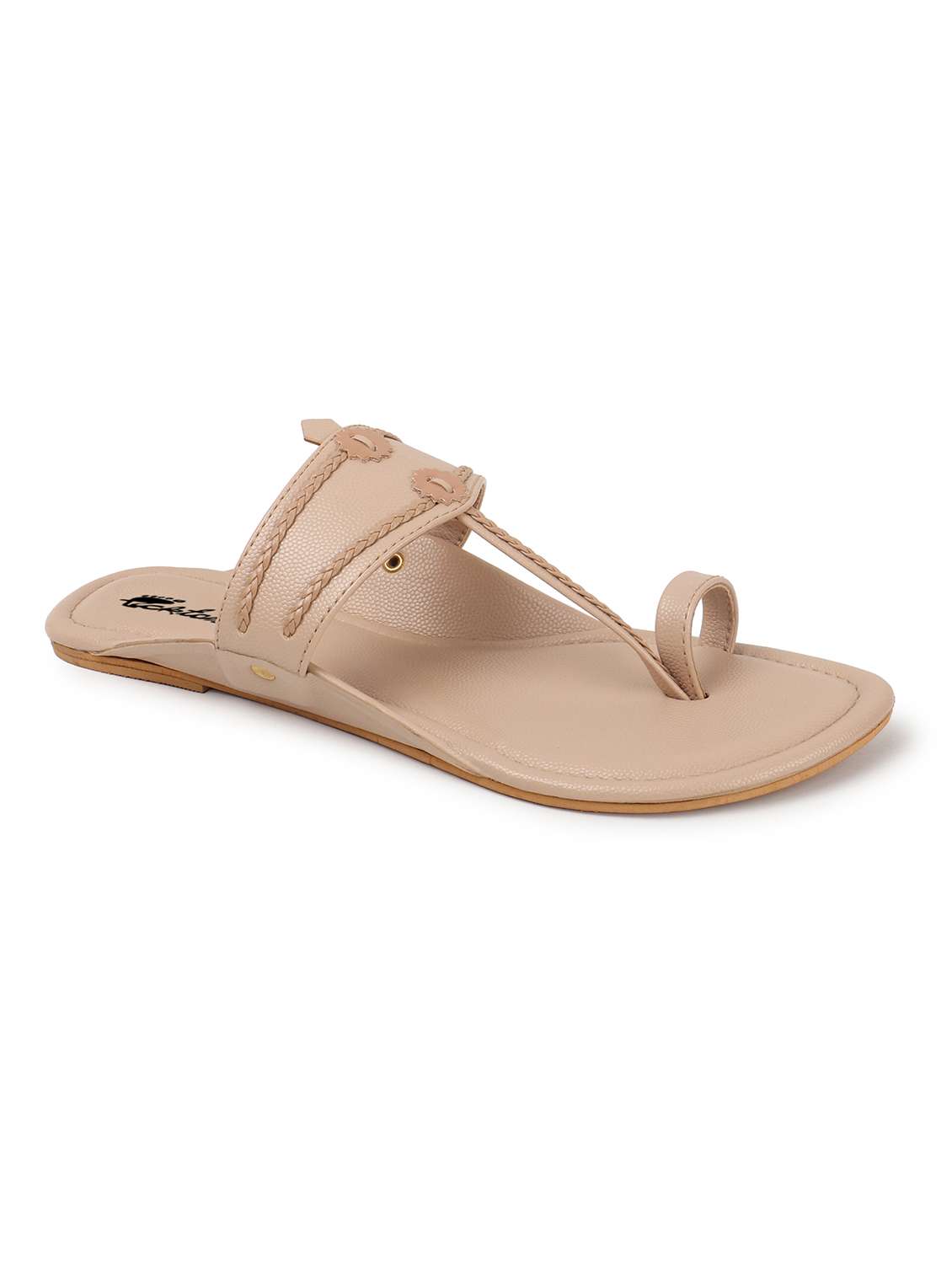 women one toe slip on flats - 22069070 - Standard Image - 2
