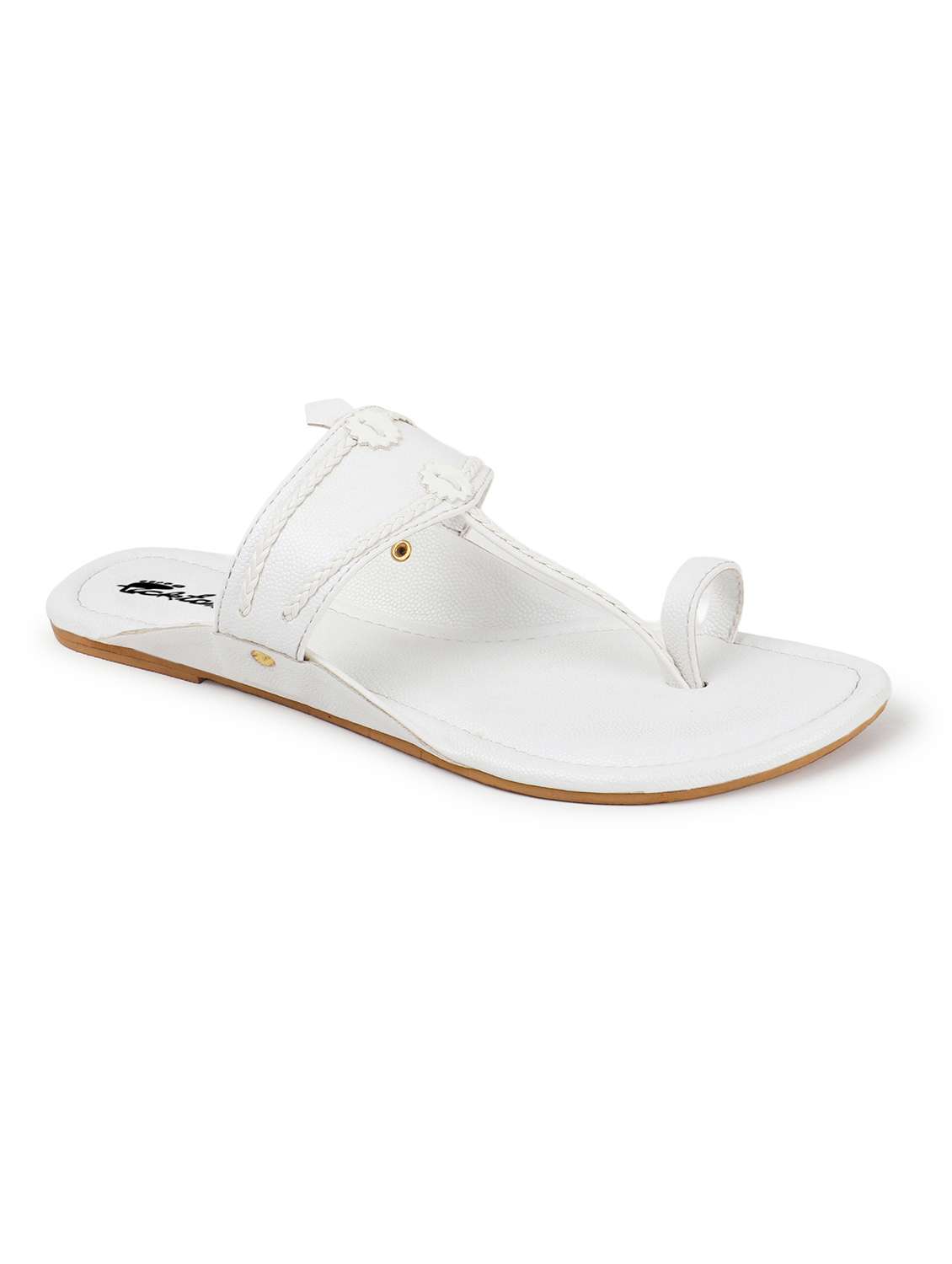 women one toe slip on flats - 22069071 - Standard Image - 2