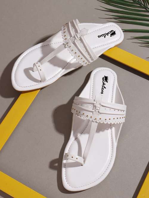 women one toe slip on flats - 22069074 - Standard Image - 0