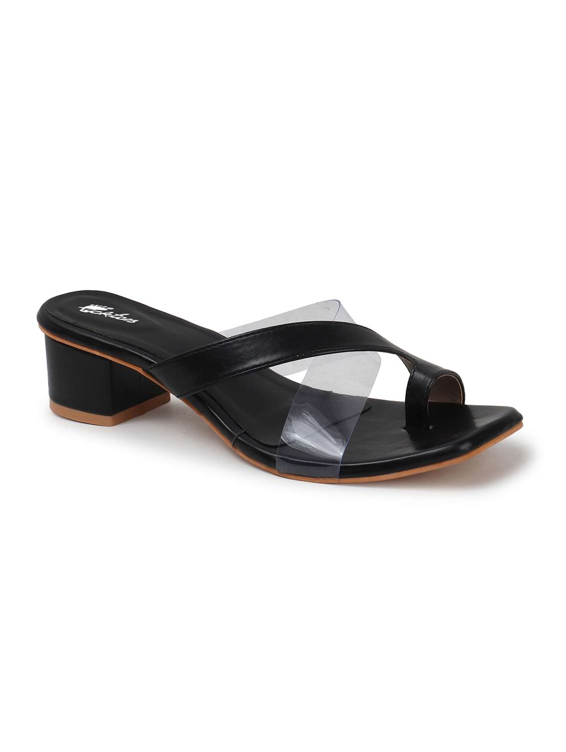 black synthetic sandals - 22069095 - Standard Image - 2
