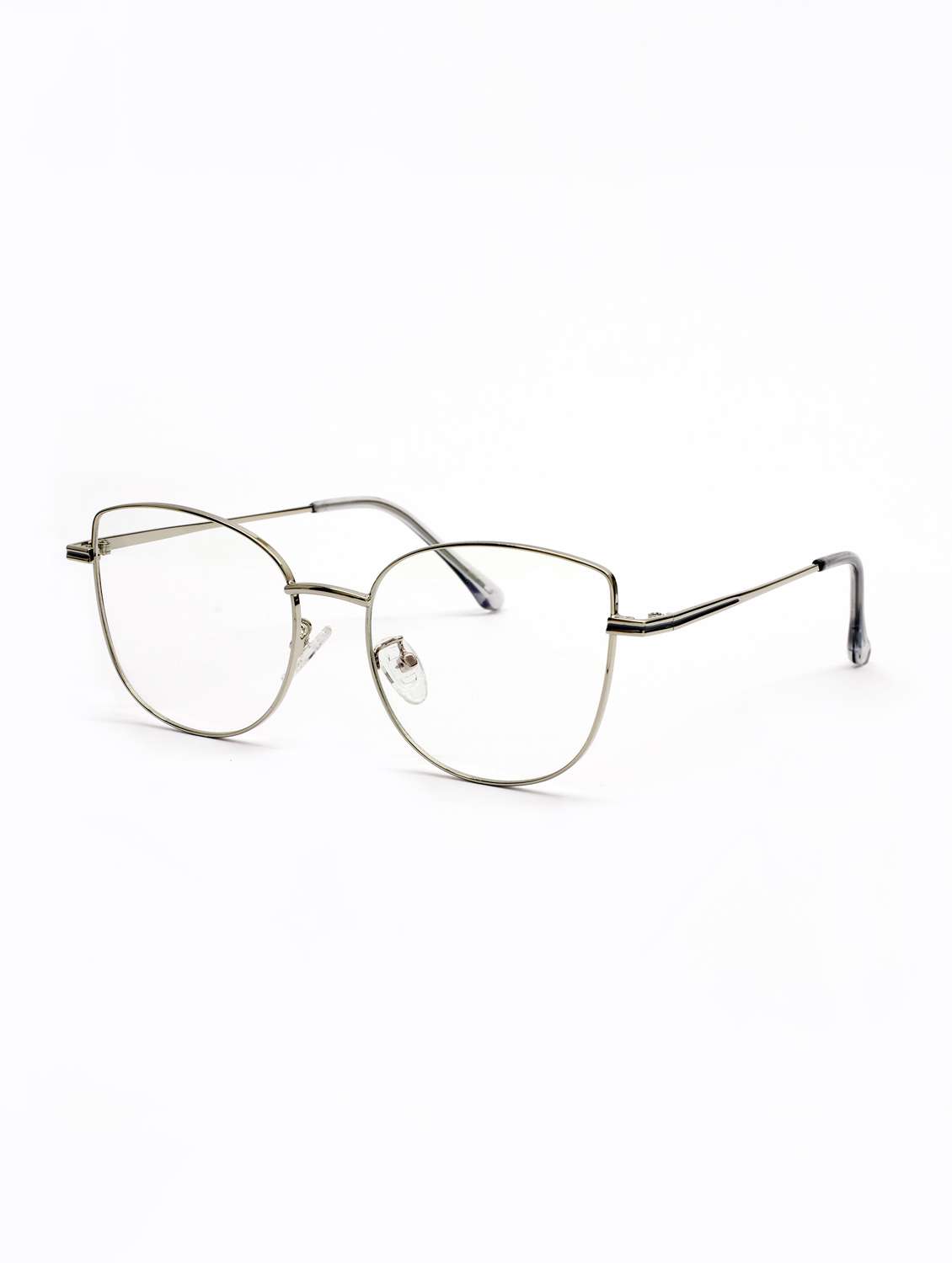 cat eye silver spectacles - 22069147 -  Standard Image - 2