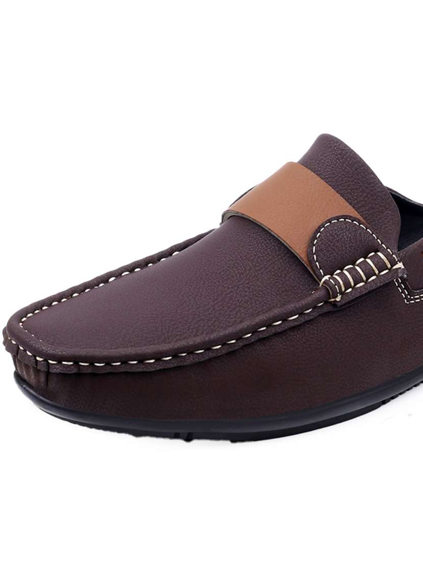 men brown slip on loafer - 22069151 - Standard Image - 7