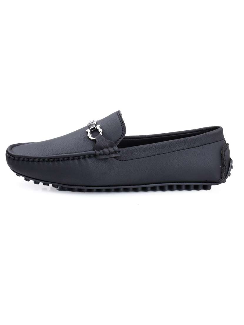 men black slip on loafer - 22069160 -  Standard Image - 2
