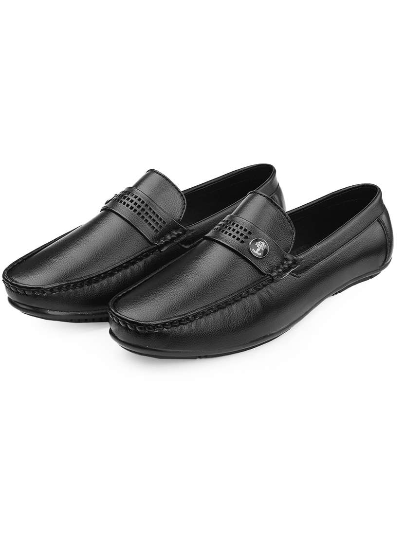 men black slip on loafer - 22069162 - Standard Image - 2