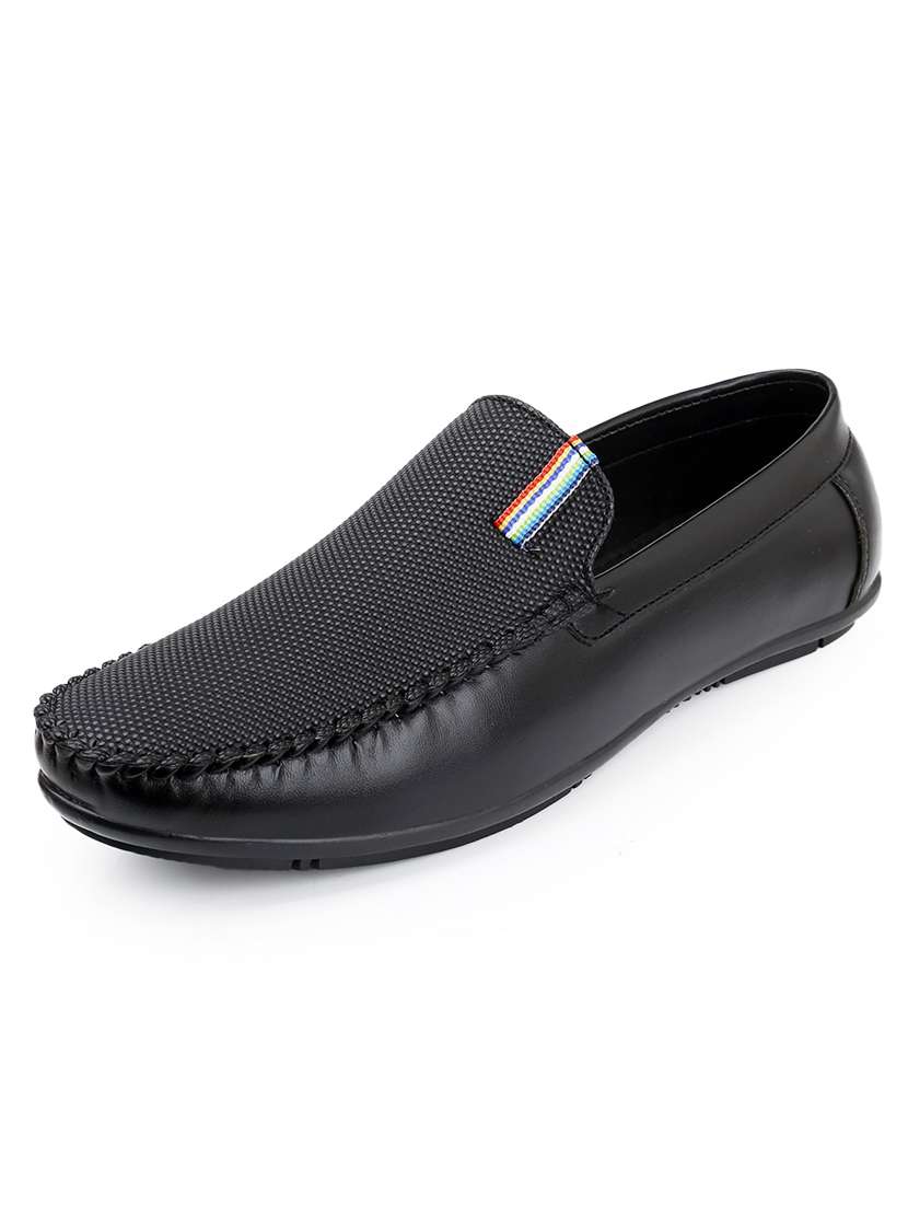 men black slip on loafer - 22069163 - Standard Image - 2