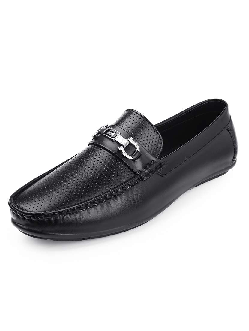 men black slip on loafer - 22069164 - Standard Image - 2