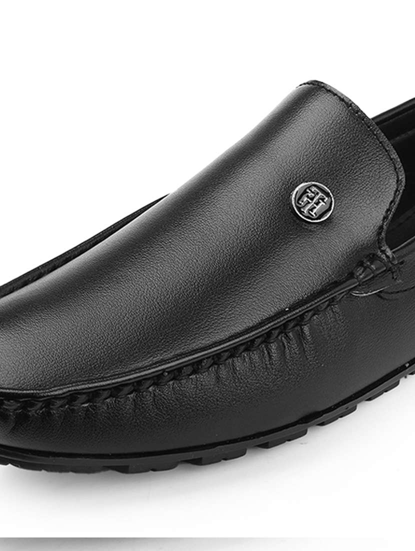 men black slip on loafer - 22069166 - Standard Image - 7