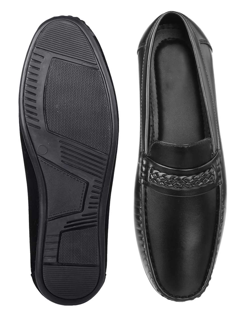 men black slip on loafer - 22069167 -  Standard Image - 7