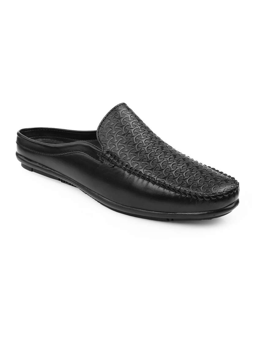 men black slip on loafer - 22069169 - Standard Image - 2
