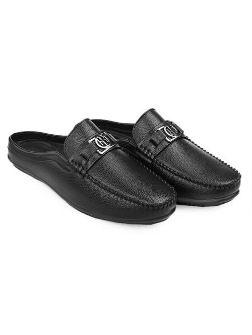 men black slip on loafer - 22069170 -  Standard Image - 0