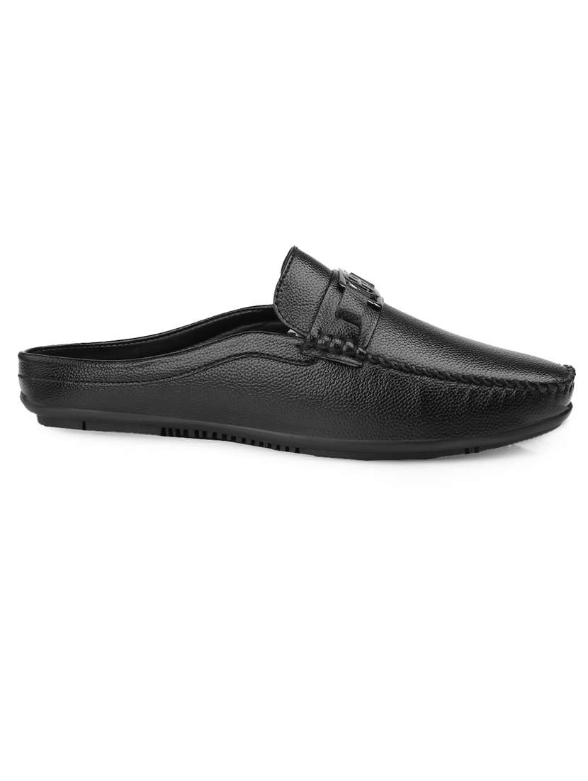 men black slip on loafer - 22069170 - Standard Image - 2