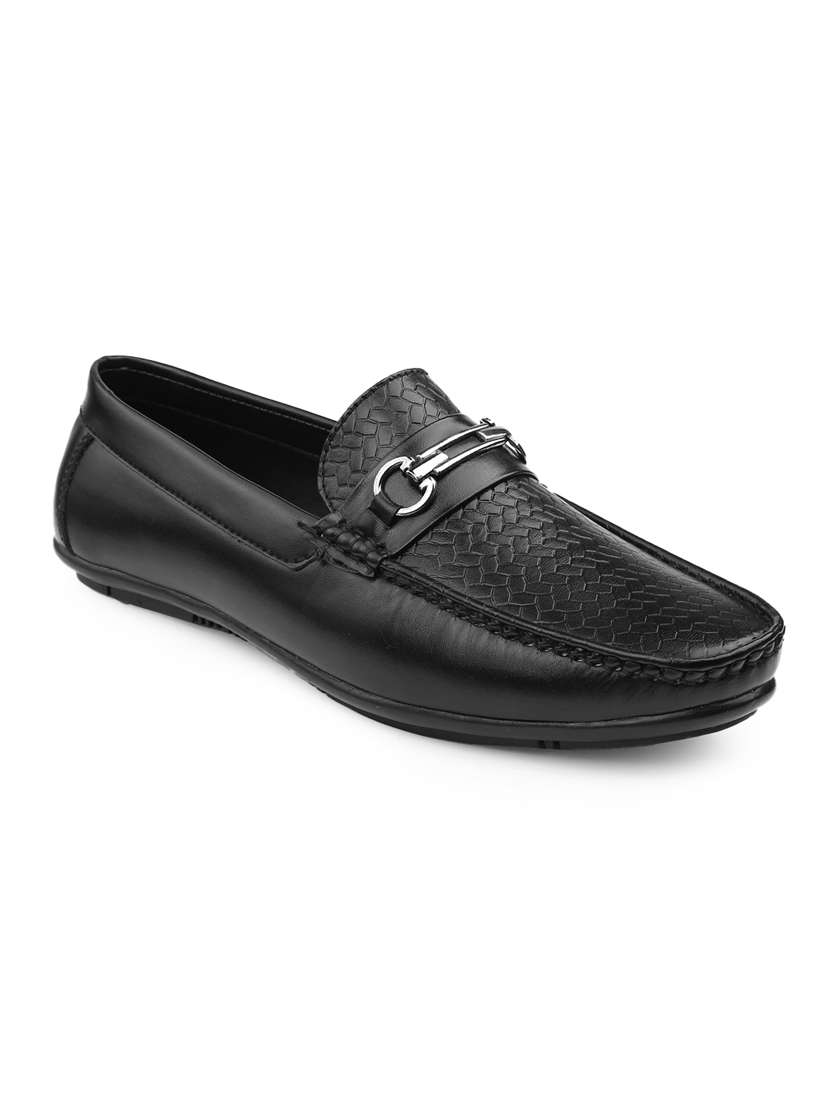 men black slip on loafer - 22069174 -  Standard Image - 2