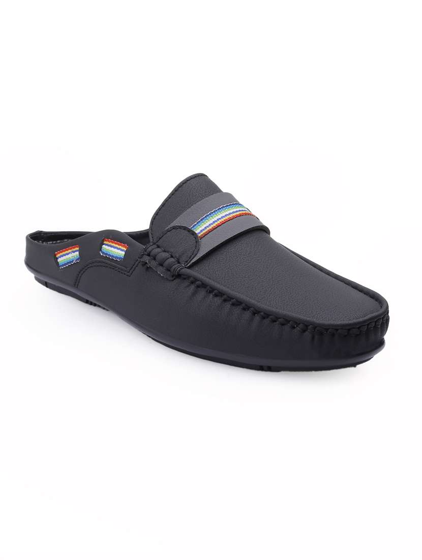 men black slip on loafer - 22069179 - Standard Image - 2