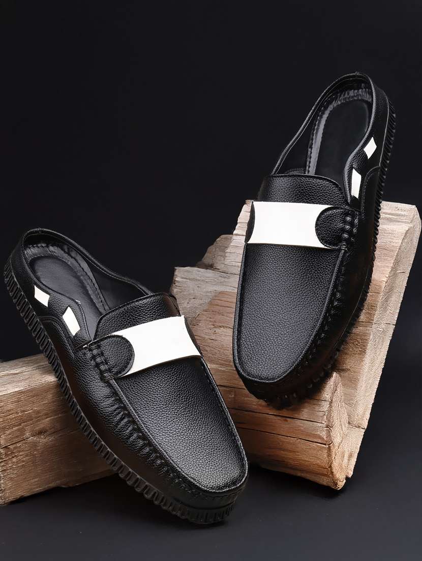 men black slip on loafer - 22069181 - Zoom Image - 0