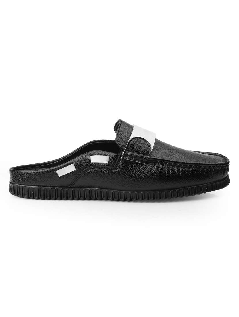men black slip on loafer - 22069181 - Standard Image - 2