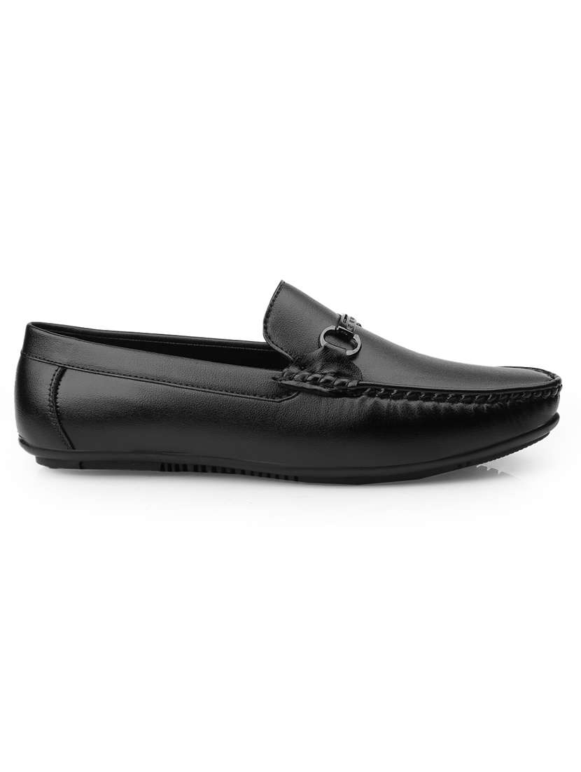 men black slip on loafer - 22069190 - Standard Image - 2