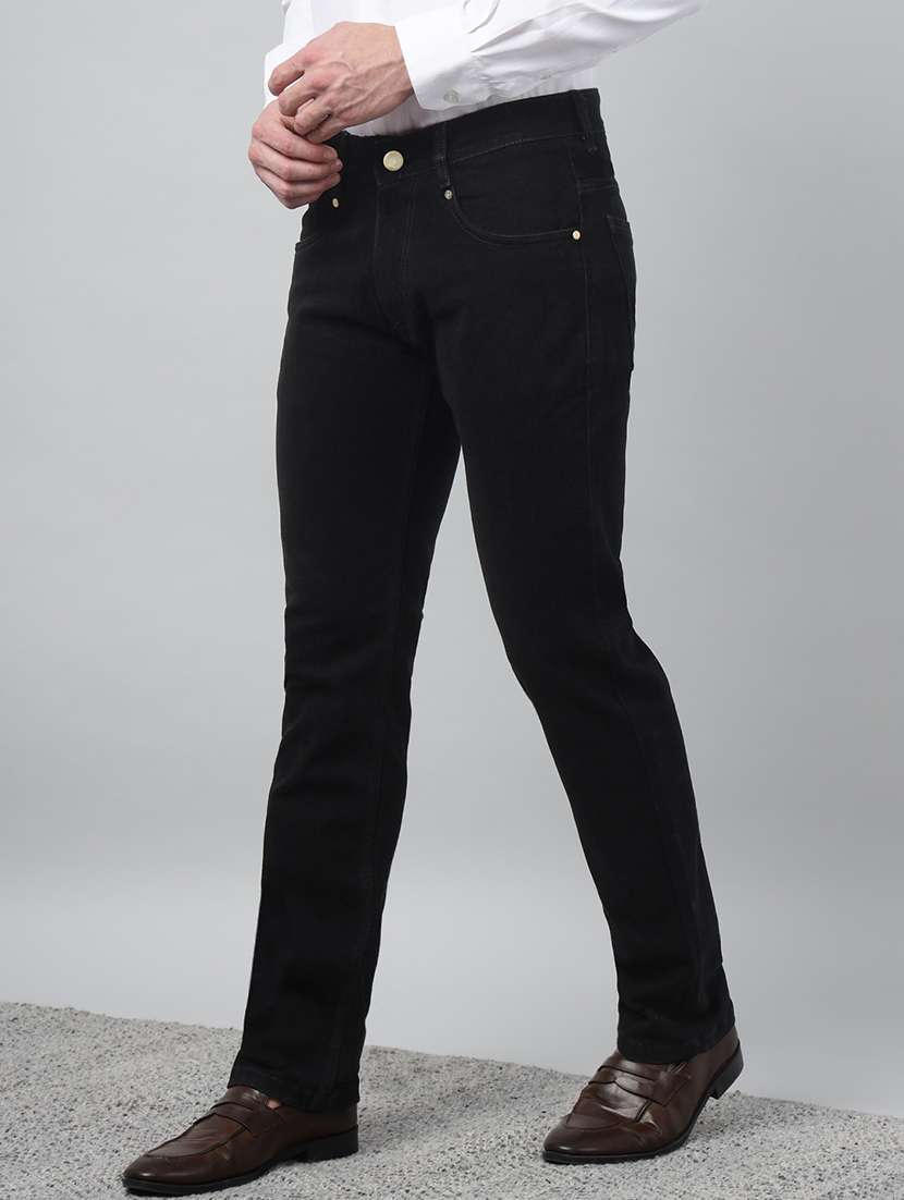 men solid mid rise slim fit jean - 22069237 -  Standard Image - 2