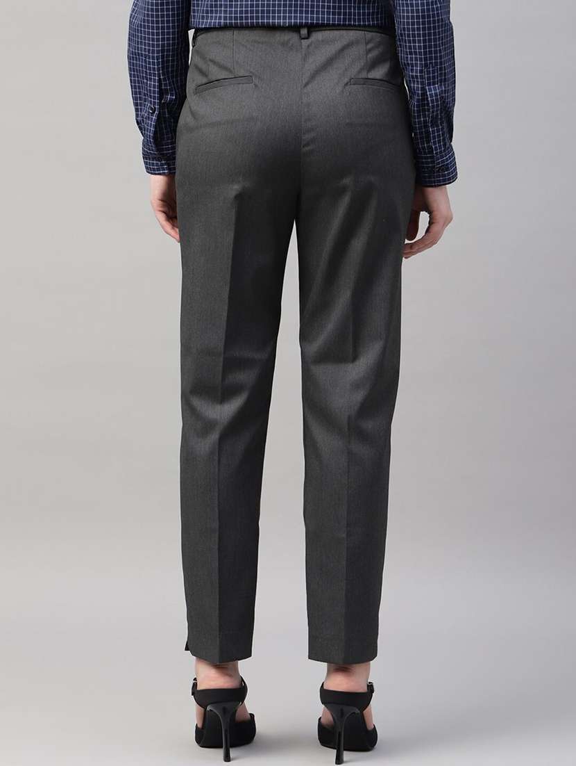 grey polyester trousers - 22069324 -  Standard Image - 2