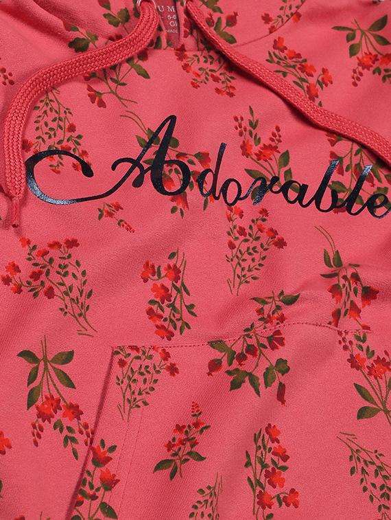 boys printed long sleeve hooded sweatshirt - 22070383 -  Standard Image - 2