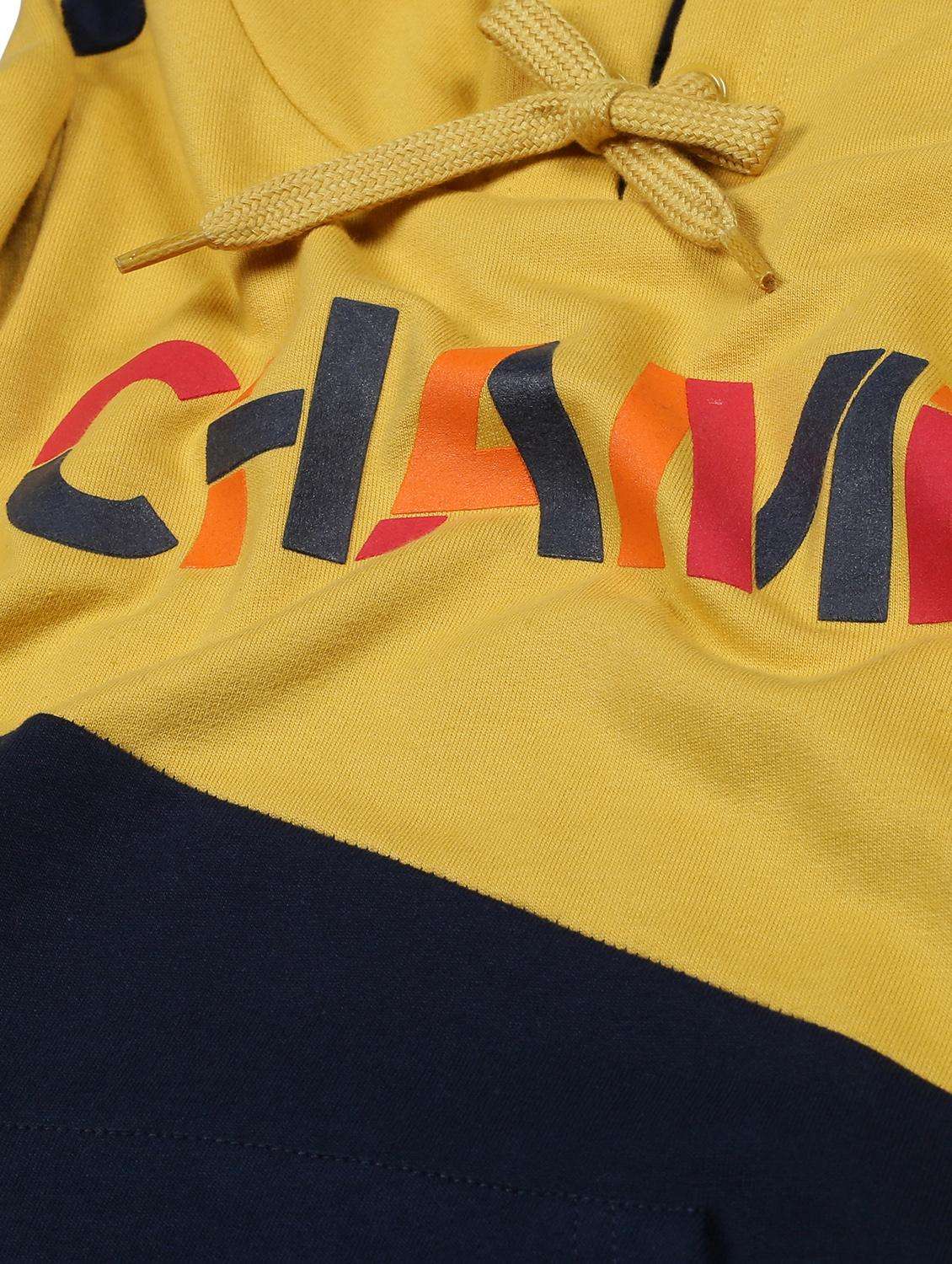 boys color blocked long sleeve hooded sweatshirt - 22070402 -  Standard Image - 2