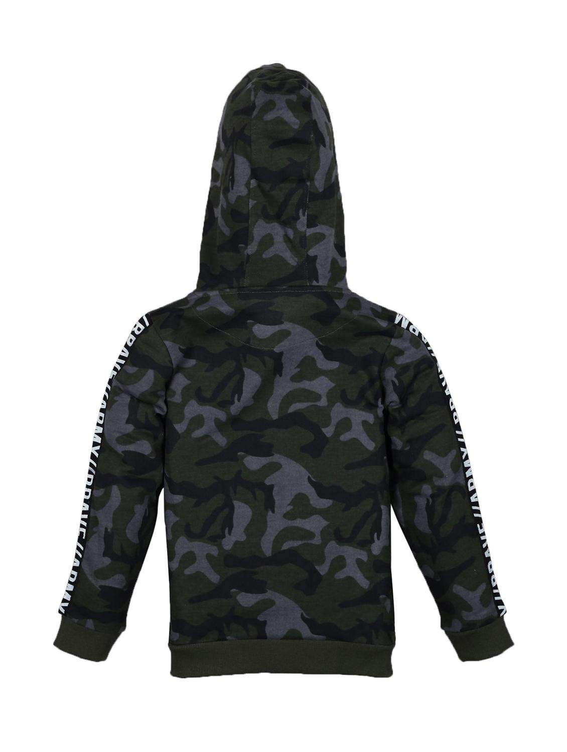 multi colored cotton plain sweatshirt - 22070408 -  Standard Image - 2