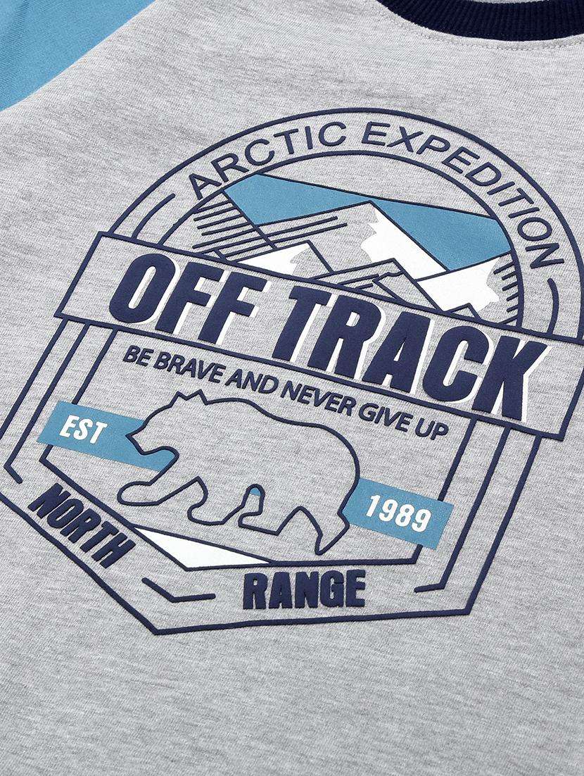 boys color blocked long sleeve sweatshirt - 22070457 -  Standard Image - 2