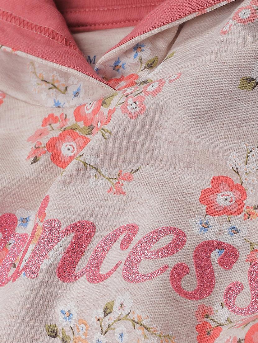 girls printed long sleeve sweatshirt - 22070506 - Standard Image - 2