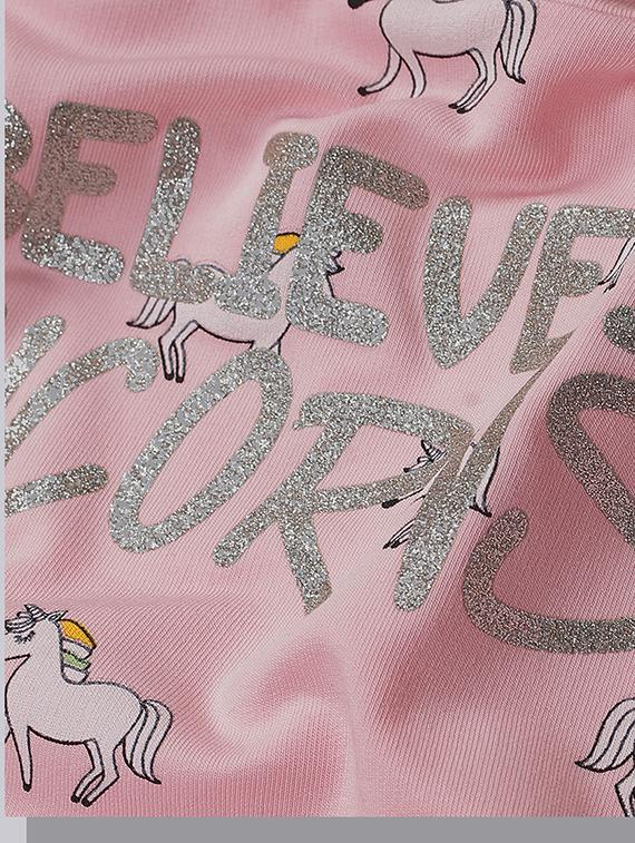 girls printed long sleeve sweatshirt - 22070513 - Standard Image - 2