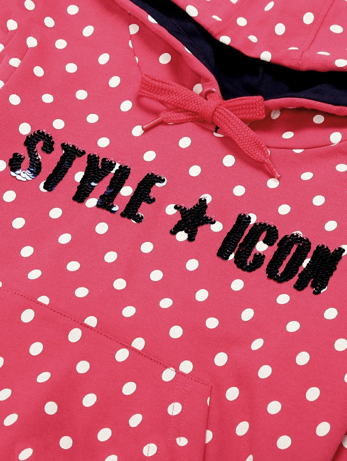 girls printed long sleeve sweatshirt - 22070531 - Standard Image - 2