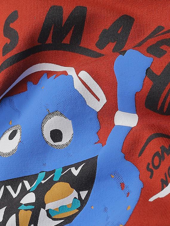 girls printed long sleeve sweatshirt - 22070587 - Standard Image - 2