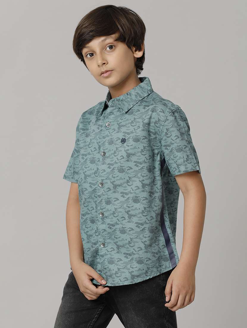 boy collared long sleeve regular fit shirt - 22070776 -  Standard Image - 2