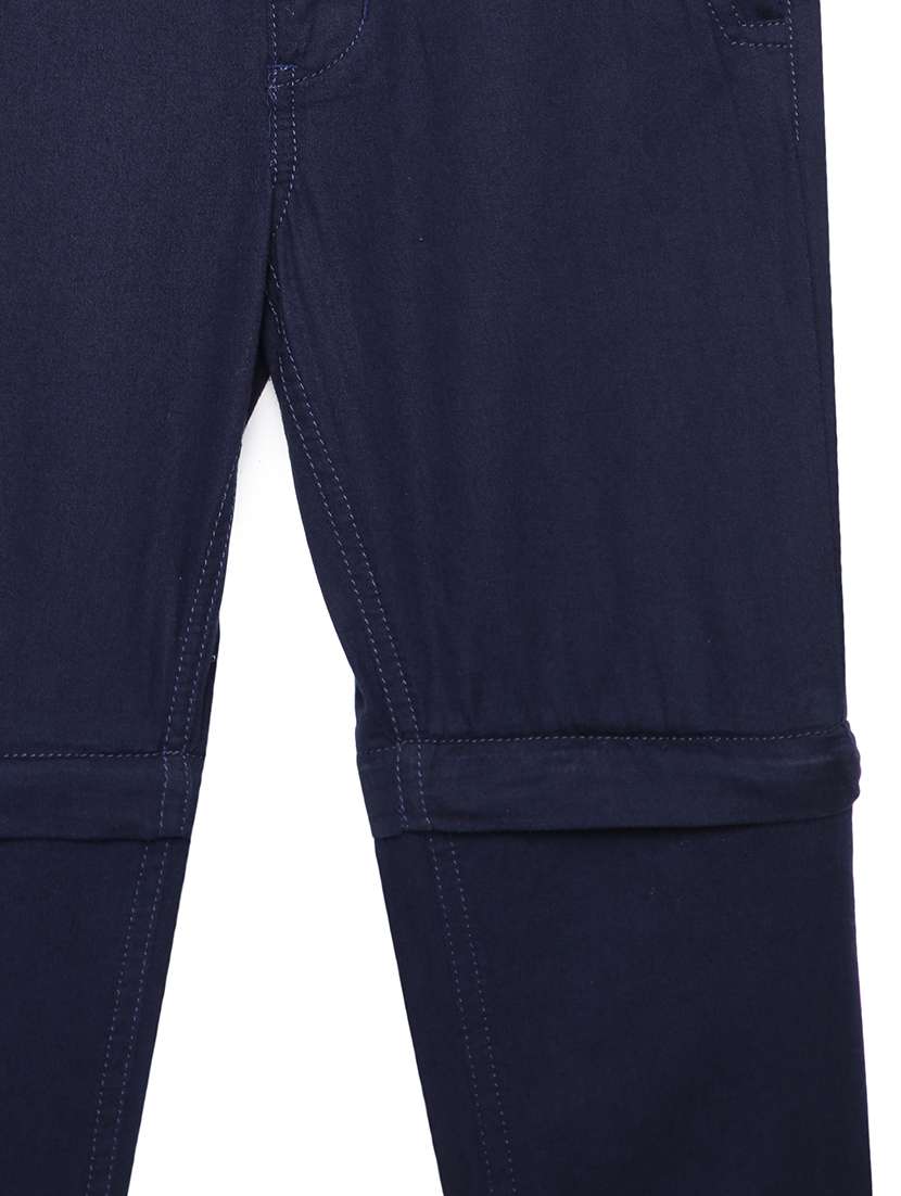 boys solid mid rise slim fit chinos - 22070903 -  Standard Image - 2